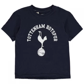 Source Lab Tottenham Hotspur T Shirt Junior Boys - Navy
