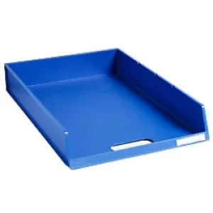 Exacompta Letter Tray C4 Plus Office, Blue, Pack of 6