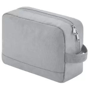 Bagbase Essentials Recycled Toiletry Bag (One Size) (Pure Grey)