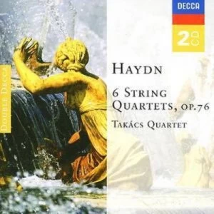 6 String Quartets Op76 Takacs Quartet by Joseph Haydn CD Album