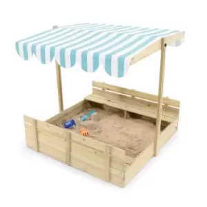 Plum Sand Pit with Adjustable Canopy