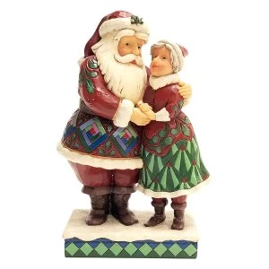 Cutest Christmas Couple - Santa and Mrs Claus Figurine