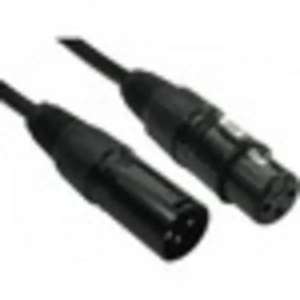 Cables Direct 1m XLR Audio Cable for Audio Device, Microphone 2XLR-BK010