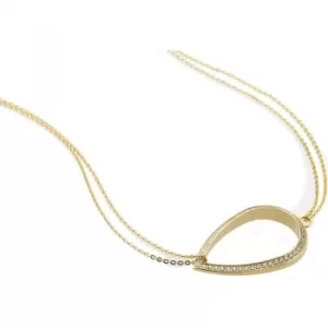 Ladies STORM Gold Plated Elipsia Necklace