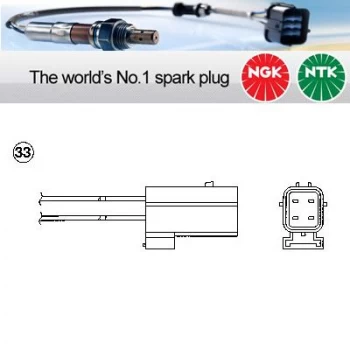 1x NGK NTK Oxygen O2 Lambda Sensor OZA527-E18 OZA527E18 (0430)