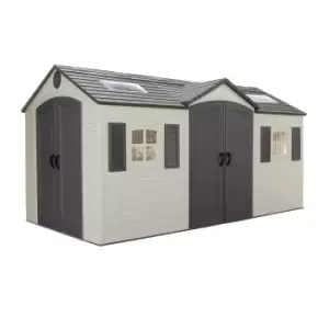 Lifetime 15 x 8ft Outdoor Storage Shed - Installation Included