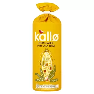 Kallo Chia Seed Corn Cake 130g