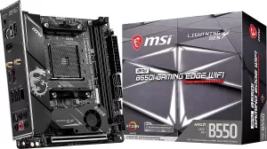 MSI MPG B550 Gaming Edge WiFi AMD Socket AM4 Motherboard