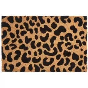 Leopard Print Doormat - Premier Housewares