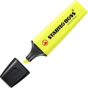 Stabilo Boss Highlighter - Fluorescent Yellow
