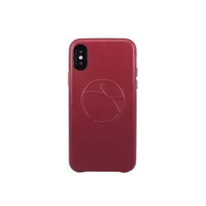 OBX Embossed Logo Snap on Case for iPhone X 77-57648 - Raisin