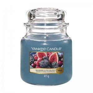 Yankee Candle Mulberry & Fig Medium Candle 411g