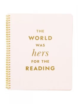 Kate Spade New York Large Spiral Notebook Hers For The Reading