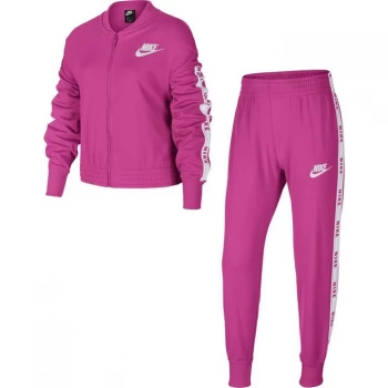 Nike Sportswear Older Girls Tricot Tracksuit - Pink, Size XL, 15-16 Years, Women