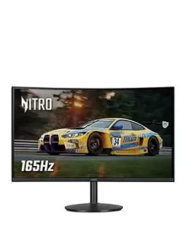 Acer Nitro Xz322Qusbmiipphx 31.5-Inch Qhd 165Hz 1500R Curved Gaming Monitor
