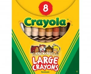 Crayola Multicultural Crayons Pack 8