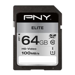PNY High Elite 64GB SDXC Memory Card
