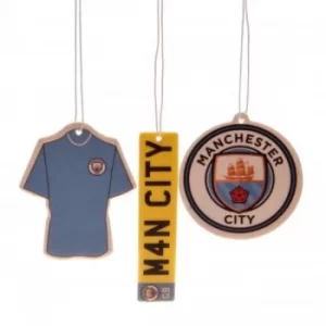 Manchester City FC (3 Pack) Air Freshener