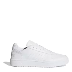 adidas Hoops Low Womens Trainers - White