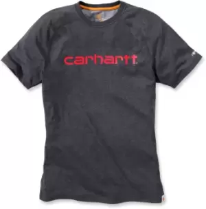 Carhartt Force Cotton Delmont Graphic T-Shirt, grey, Size S, grey, Size S