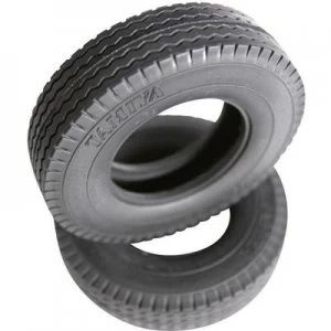 Tamiya 1:14 HGV Tyres 22mm Road Tread 1 Pair