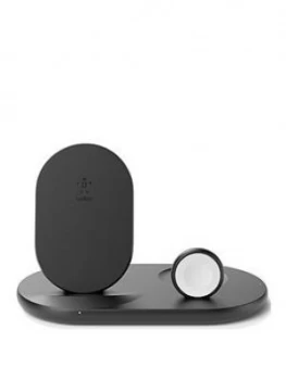 Belkin 3 in 1 Wireless Charger Stand with Plug