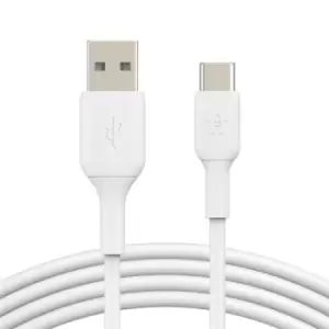 Belkin BoostCharge USB cable 1m USB 2.0 USB A USB C White