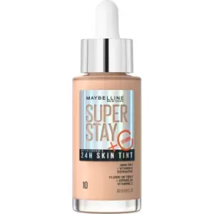 Maybelline Super Stay up to 24H Skin Tint Foundation + Vitamin C 30ml (Various Shades) - 10