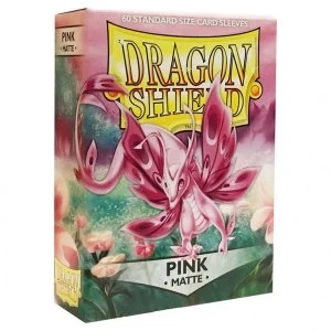 Dragon Shield Matte - Pink 60 Sleeves - 10 Packs