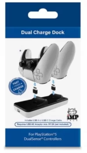 iMP Drop and Go Twin Charging Dock for PS5