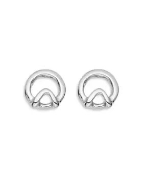 Uno de 50 Game Of 3 Triangle & Circle Stud Earrings
