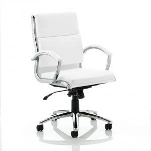Adroit Classic Executive Chair With Arms Medium Back White Ref