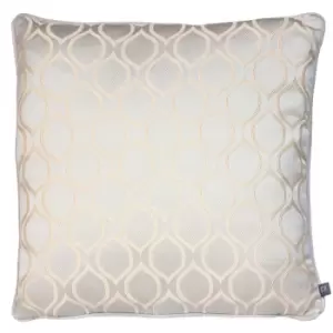 Solitaire Embroidered Cushion Pumice
