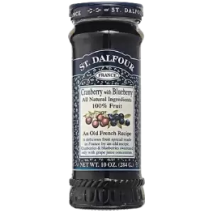 St Dalfour Cranberry & Blueberry Fruit Spread 284g