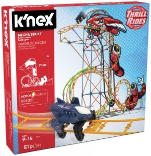 KNEX Mecha Strike Roller Coasrer Building Set.