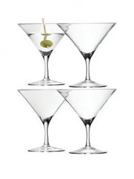 Lsa International Bar Martini Glasses Set Of 4