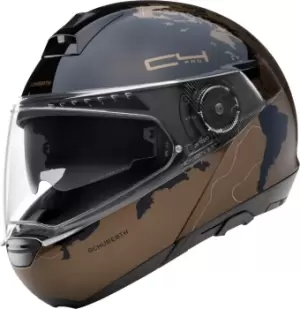 Schuberth C4 Pro Magnitudo Helmet, brown, Size S, brown, Size S