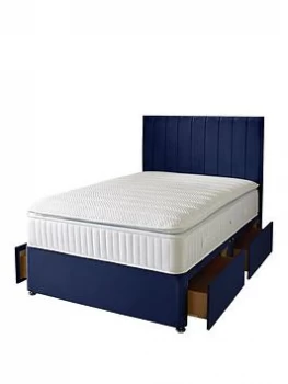 Liberty 1000 Pocket Pillow Top Divan Bed With Storage Options
