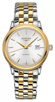 LONGINES L49843797 Flagship 40mm Automatic Two Tone Watch