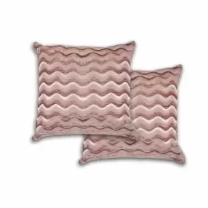 Emma Barclay Cushion Cover Sinead 17 X 17" Dusky Pink (Pair)
