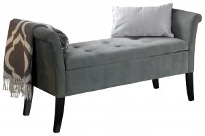 Balmoral Window Fabric Seat - Grey