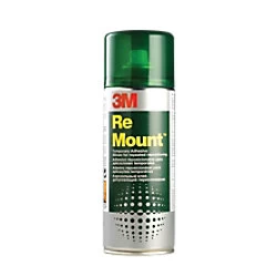 3M ReMount Adhesive Repositionable Spray Can CFC-Free 400ml