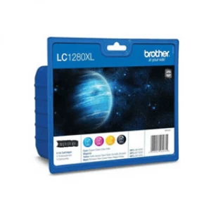 Brother LC1280XL Black and Tri Colour Ink Cartridge