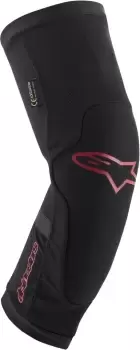 Alpinestars Paragon Plus Knee Protectors, black-red, Size L, black-red, Size L