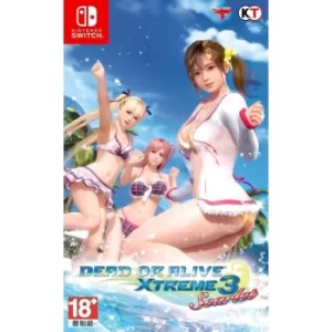Dead Or Alive Xtreme 3 Scarlet Nintendo Switch Game