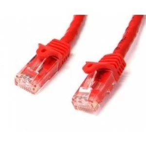 15m Red Gigabit Snagless RJ45 UTP Cat6 Patch Cable 15 m Patch Cord