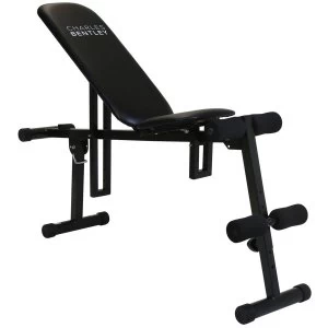 Charles Bentley Weight Bench Incline Decline Flat Sit Up Barbell Dumbell Workout