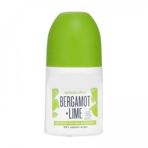 Schmidt's Natural Bergamot & Lime Roll-On Deodorant 50ml