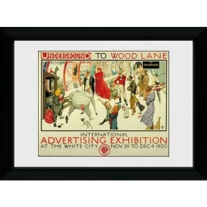 Transport For London Advertising Expo 50 x 70 Framed Collector Print