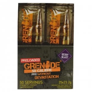 Grenade 50 Calibre Preload 24g Sachet - Berry Blast 2